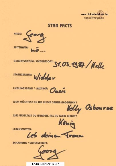 georg :

- nivelul increderii de sine e bun sau normal (cred si eu cu paru� ala :rotfl: )
- e usor